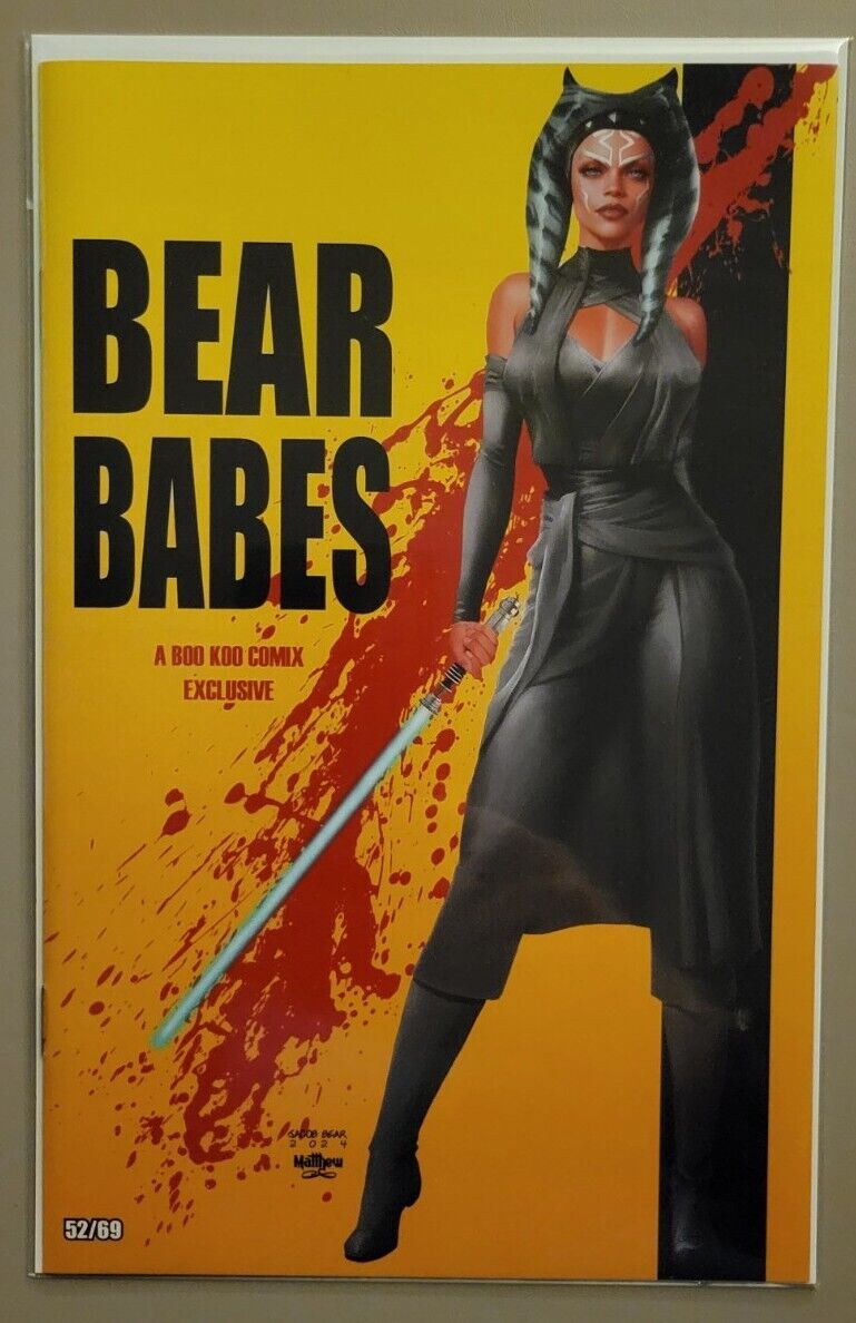 Bear Babes Bookoo Comix Exclusive Ahsoka Tano Trade Variant #52/69 - NM