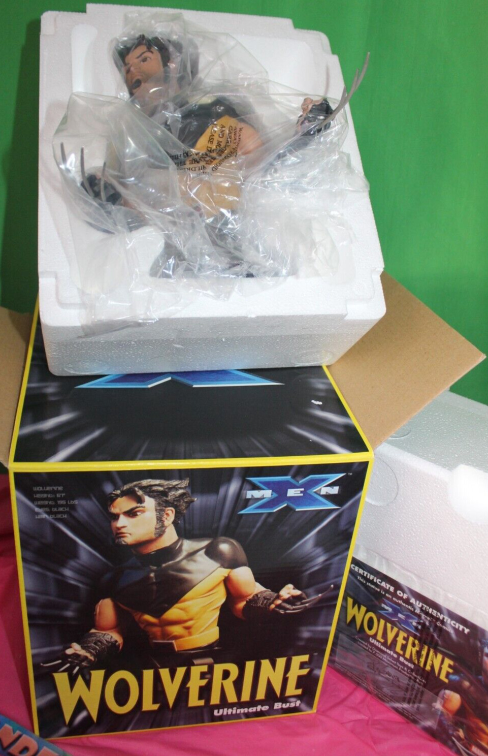 Marvel X-Men Wolverine Ultimate Bust Limited Figurine Diamond Select Toys 2002