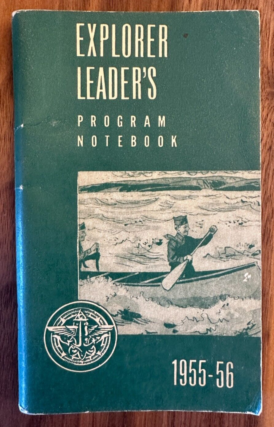 Antique 1955 Explorer Leader\'s Program Notebook Riverside CA Los Angeles Area