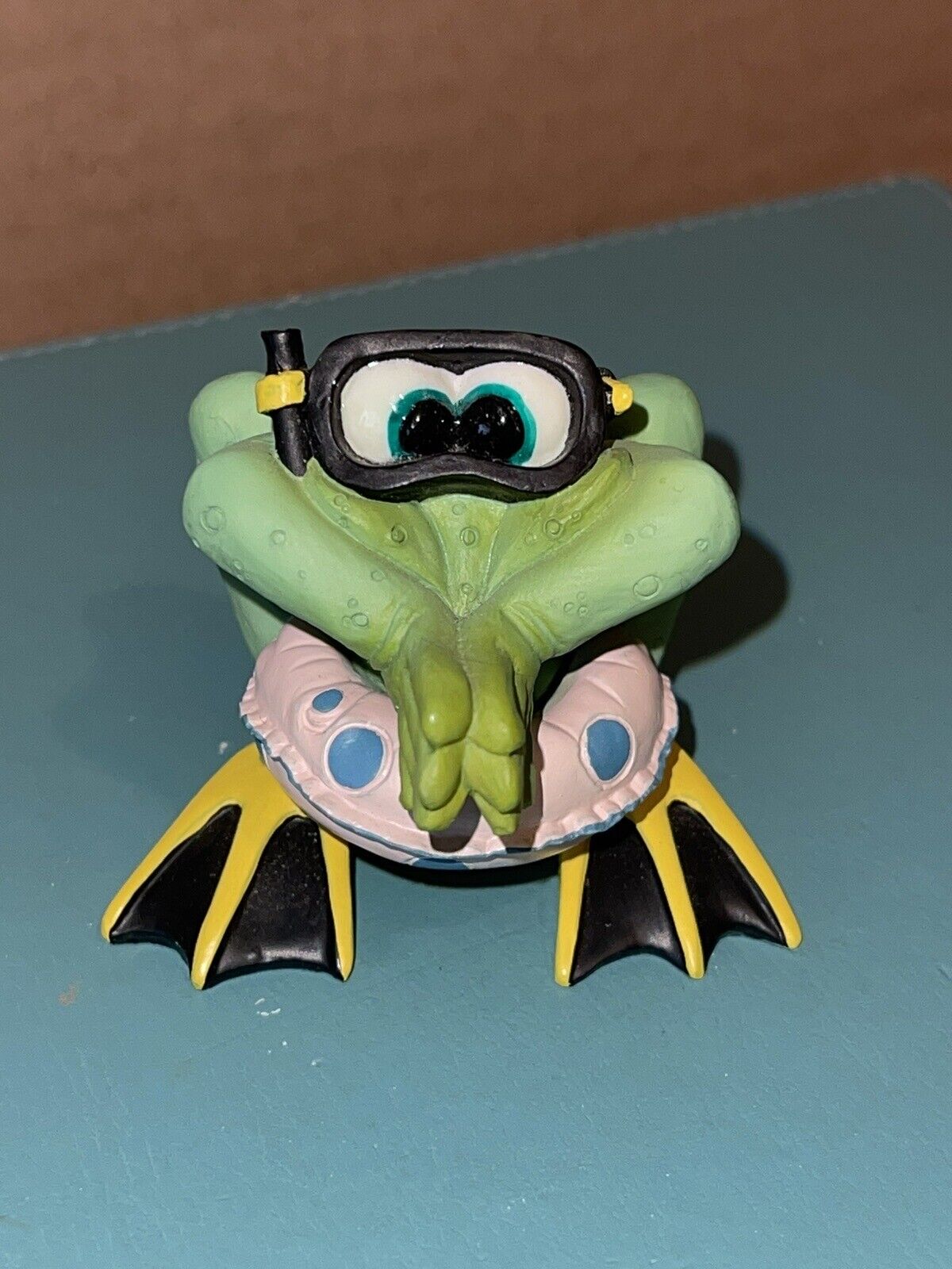 Retired Vintage Holland 1994 Sprogz Frog Figurine SG022 Frogman