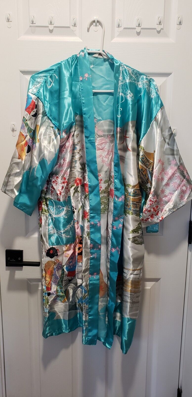 New Kyoto Julin Co Geisha Kimono. Made in Japan Size 42
