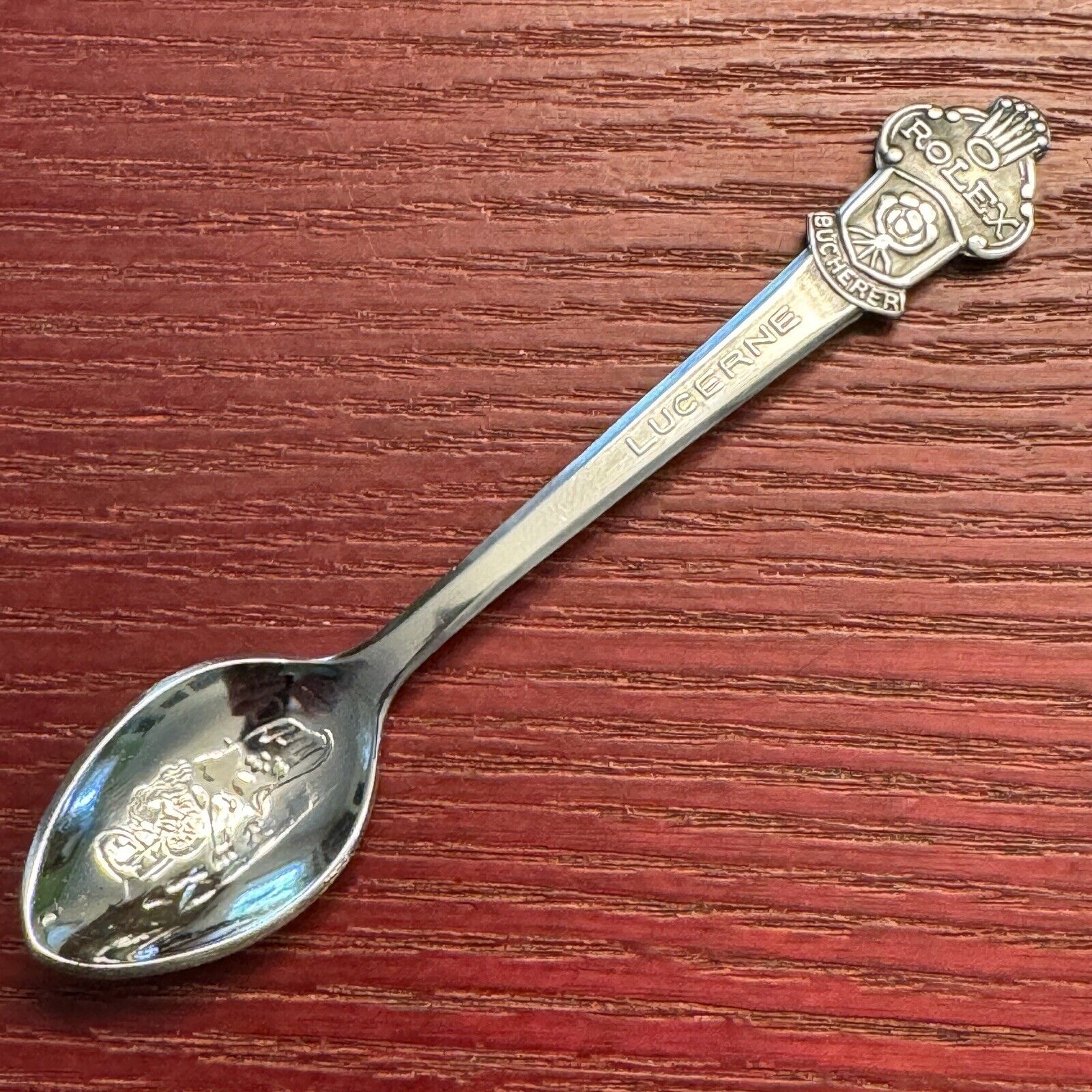 Vintage Rolex Souvenir Spoon Bucherer of Switzerland