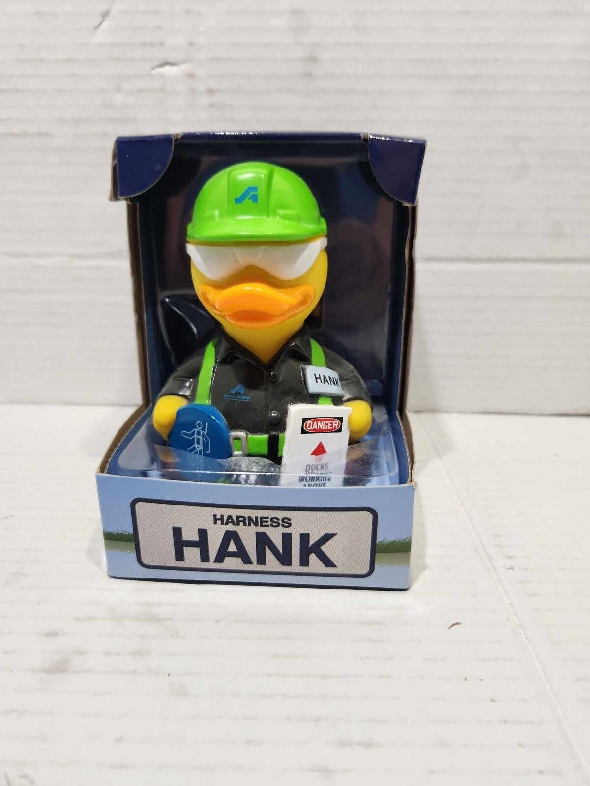 2017 Harness Hank Limited Edition OSHA Safety Ducks from AccuformNMC No.3 of 10 