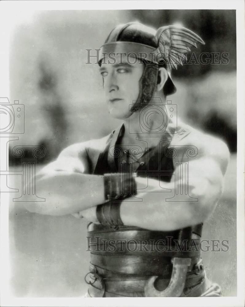 1927 Press Photo Actor Francis X. Bushman Starring in \