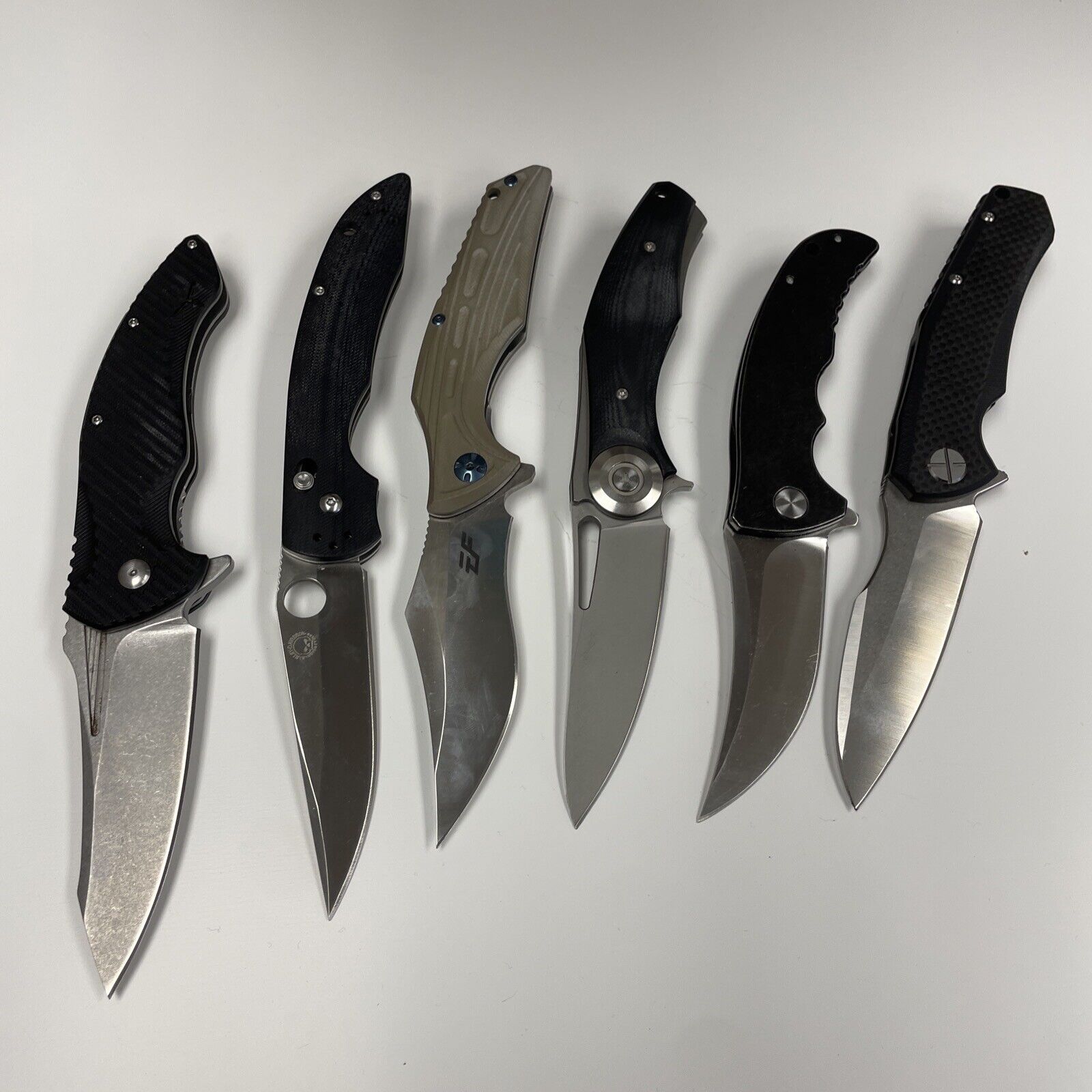 Lot of 6 knives - pocket knives, folding knives
