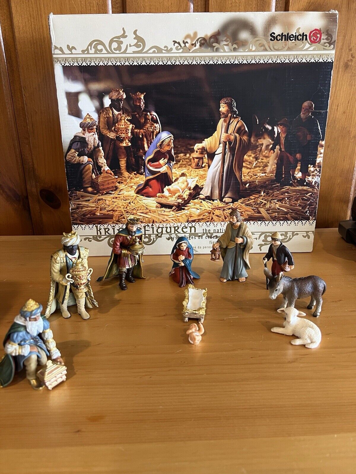 Schleich Krippefiguren 10 Piece Nativity Set Figurines Germany Includes Extras