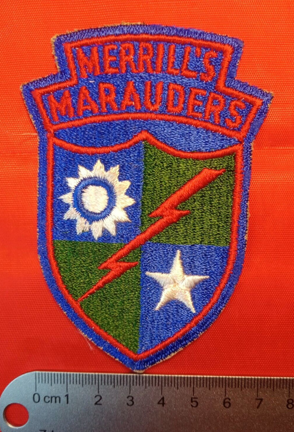 US Army Authentic WW2 Era Merrill's Marauders Patch