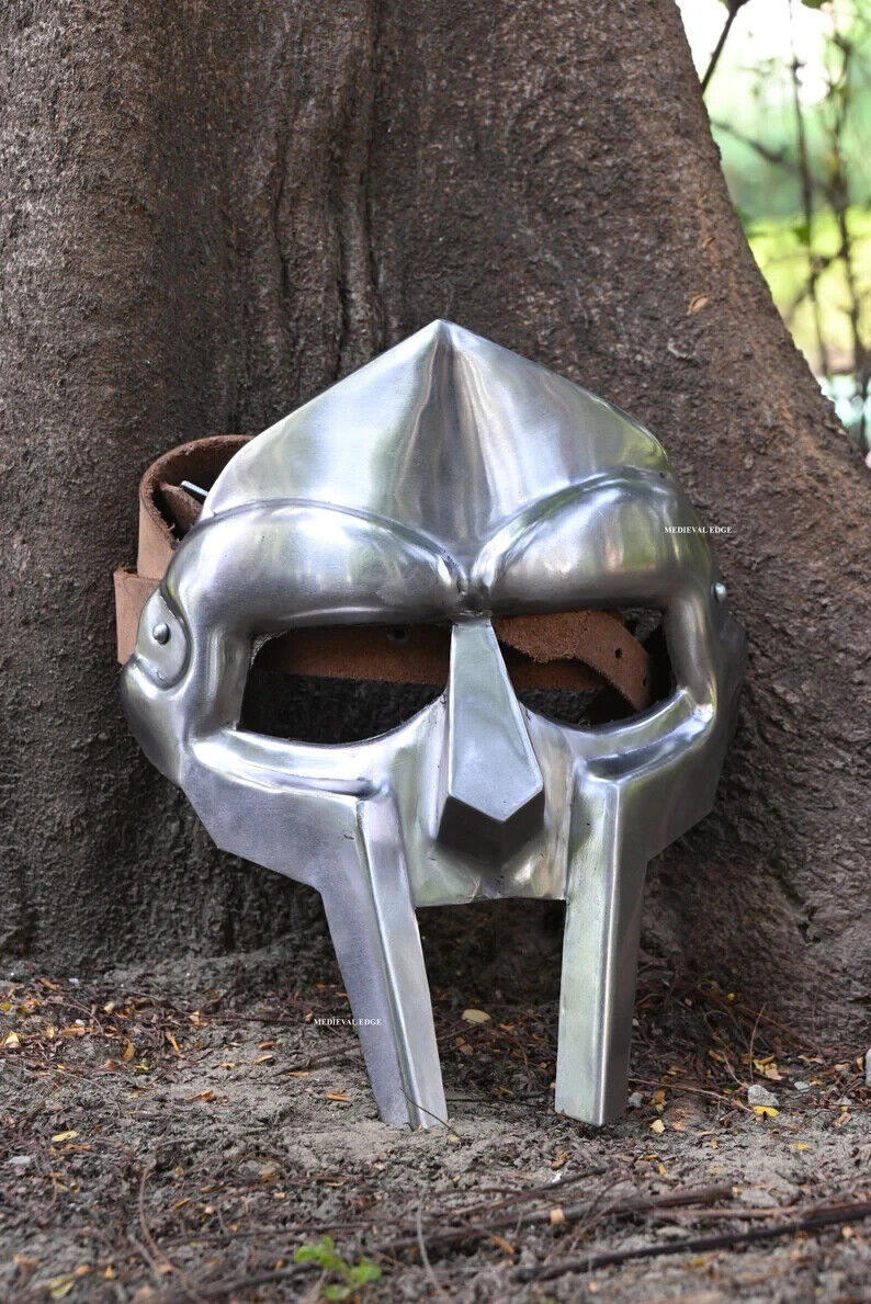 MF Doom Medieval Viking Helmet for Men\'s & Women\'s MF Doom Viking
