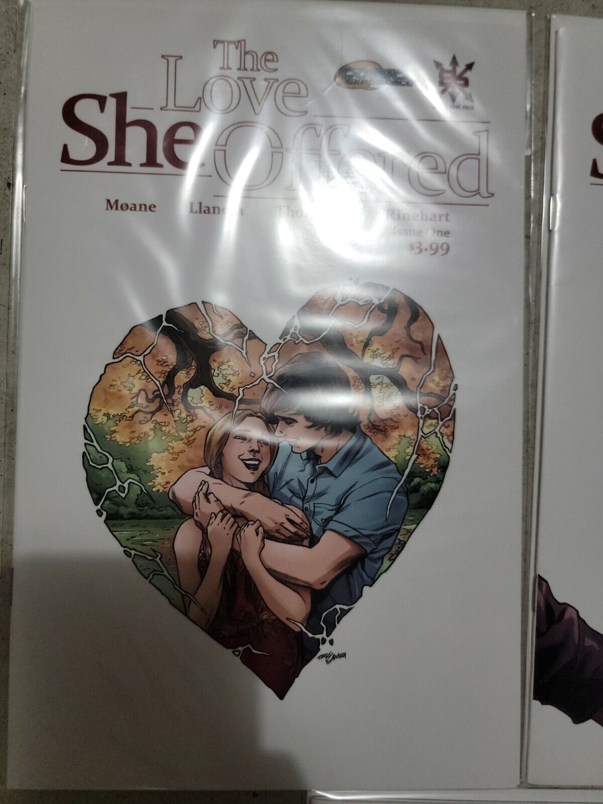 THE LOVE SHE OFFERED #1, 2, 3 - LOW PRINT RUNS - SOURCE POINT PRESS