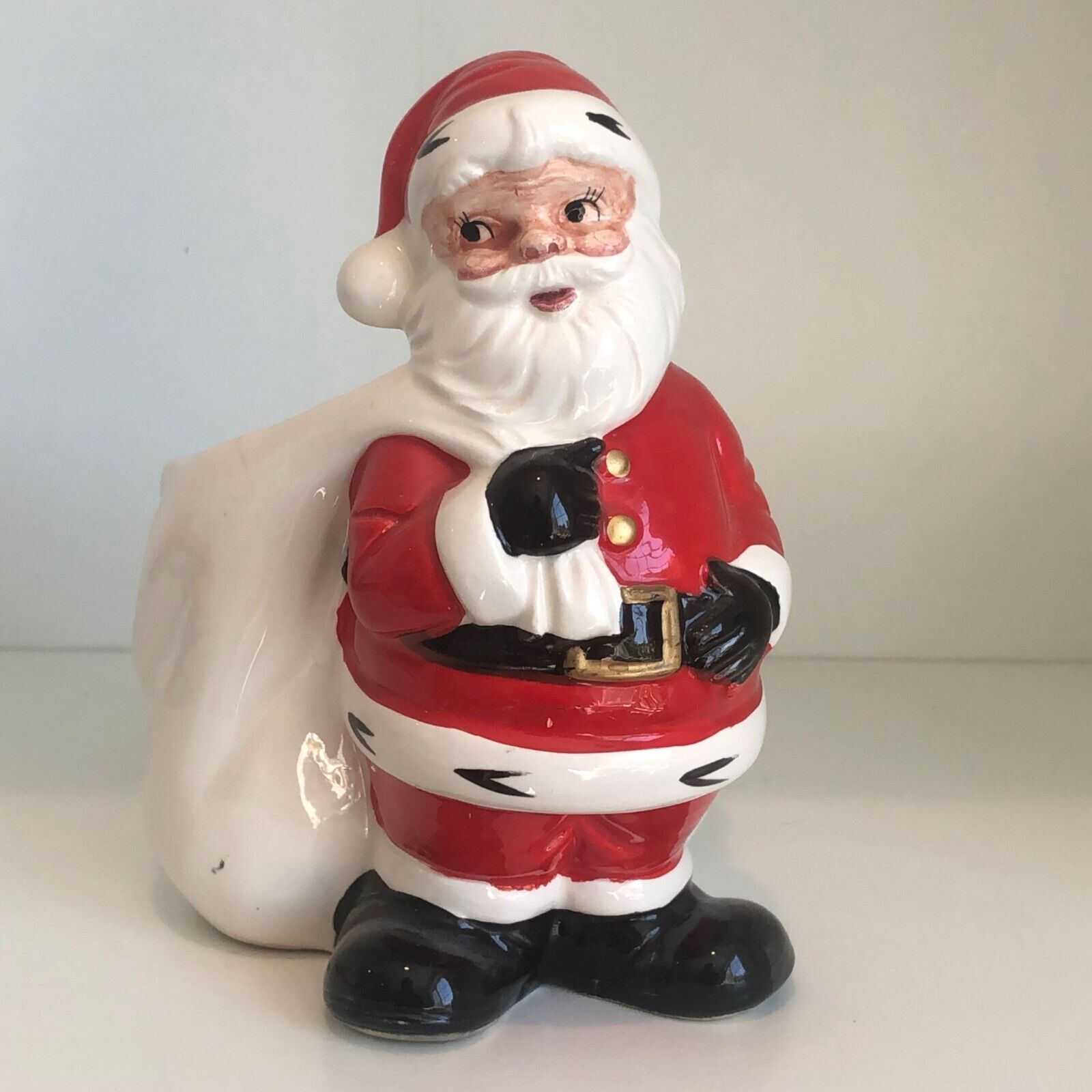 Vintage Santa Clause Planter by Inarco Japan 6.25