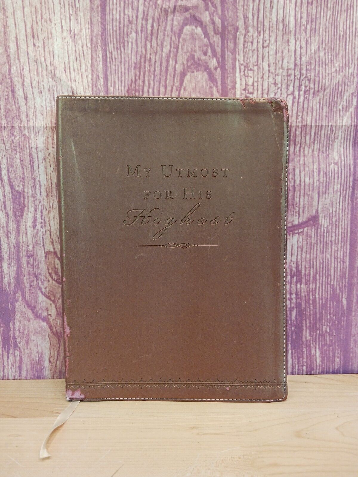 MY UTMOST FOR HIS HIGHEST Oswald Chambers 1963 Discovery House KJV Journal Guide