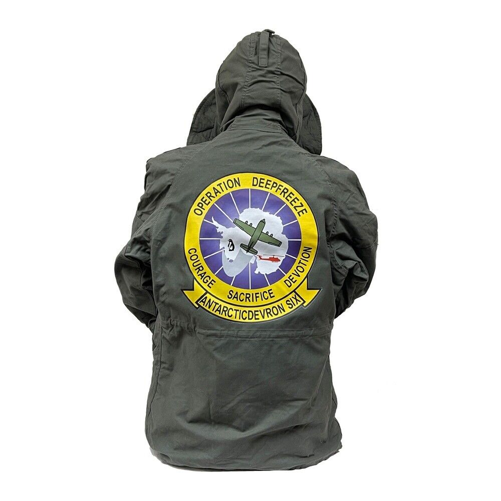 Extreme Cold Weather Parka - New - w/Operation DeepFreeze Transfer - Large/Long