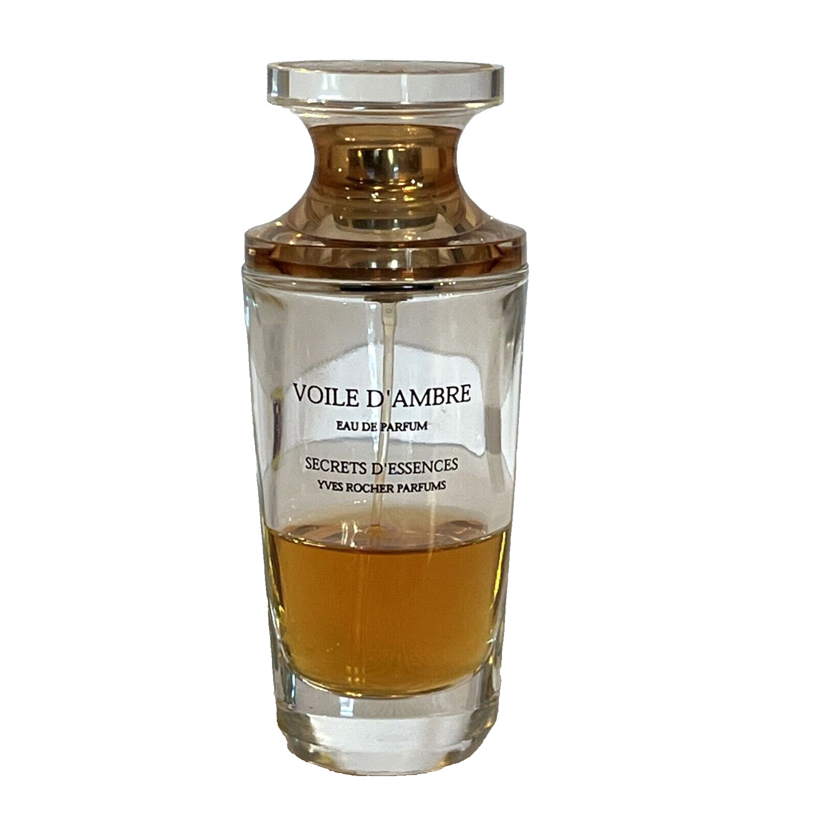 Voile D' Ambre Secrets D' Essences Eau De Parfum Yves Rocher 35% Full 1.7oz READ