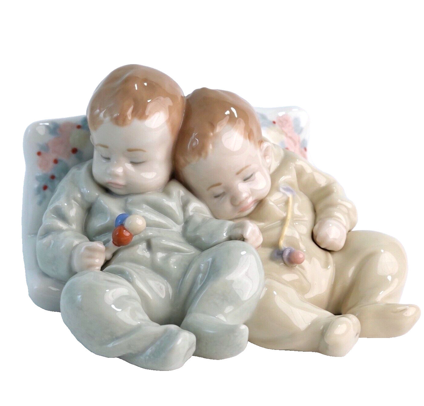 Lladro Retired Figurine Little Dreamers #5772 Babies Sleeping - With Box