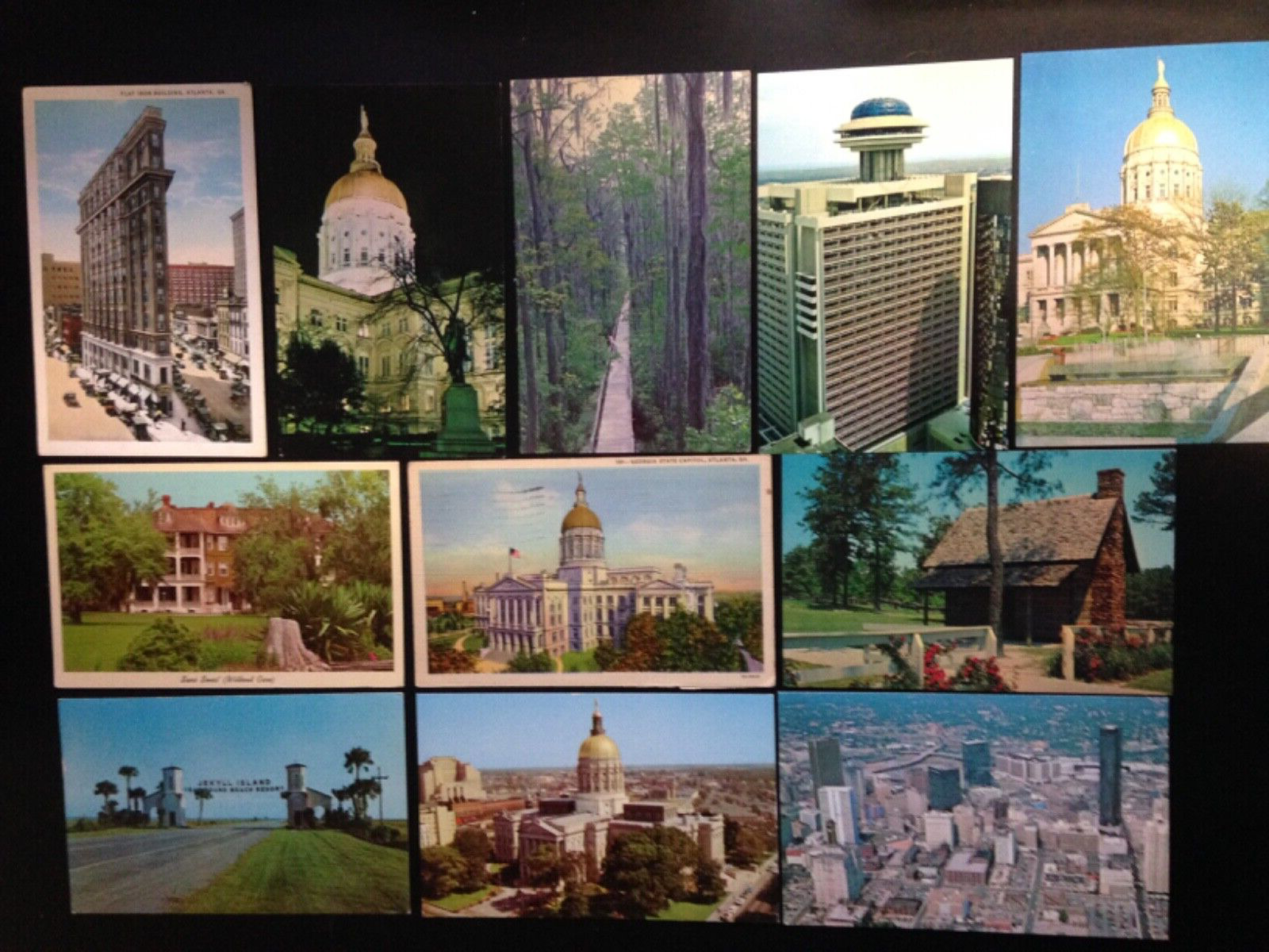 20+ Postcard lot. Georgia. Set 3. Nice