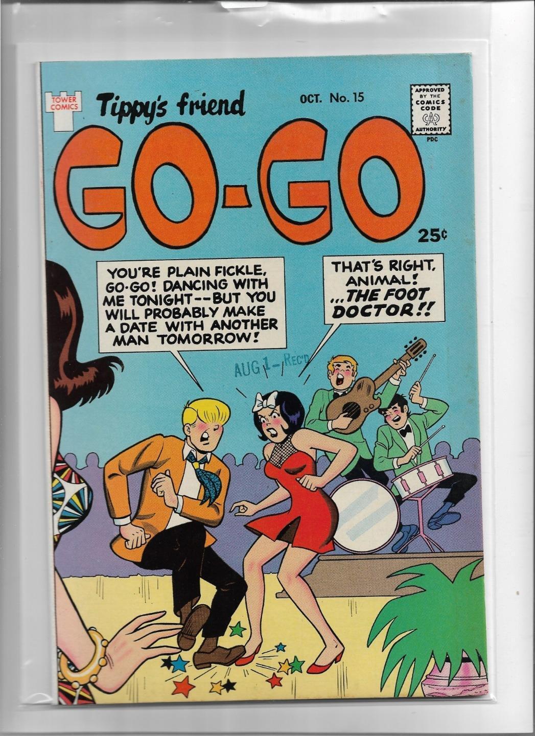 TIPPYS FRIEND GO-GO #15 1969 FINE-VERY FINE 7.0 4749