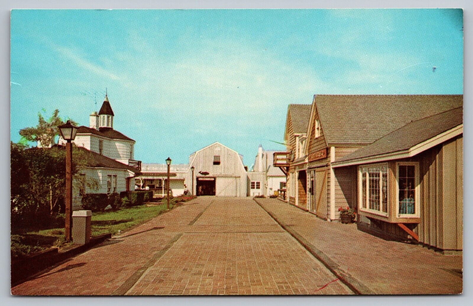 Gosman's Dock Restaurant-Montauk Harbor Long Island NY-VTG Postcard (Very Rare)