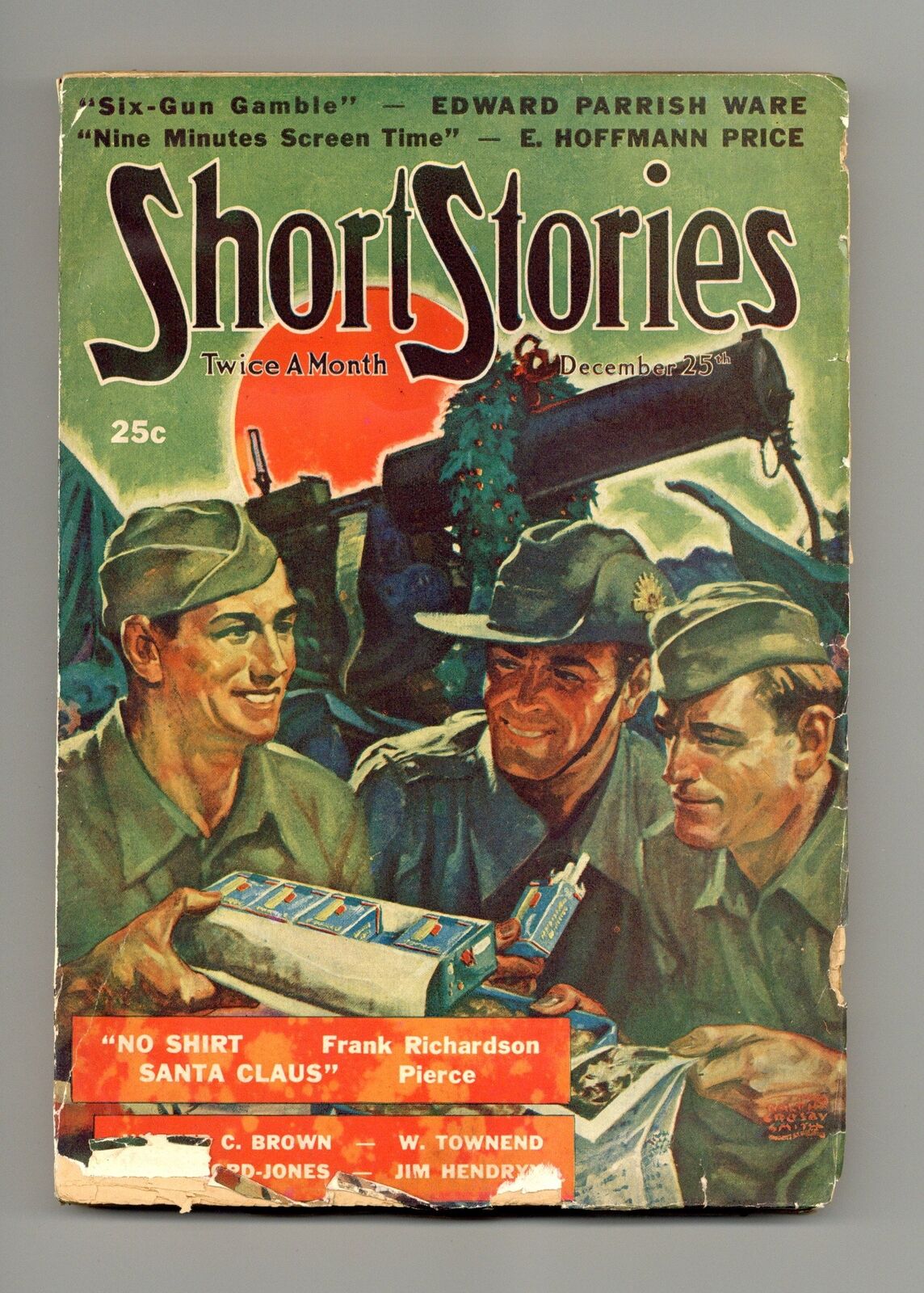Short Stories Pulp Dec 25 1942 Vol. 181 #6 VG- 3.5