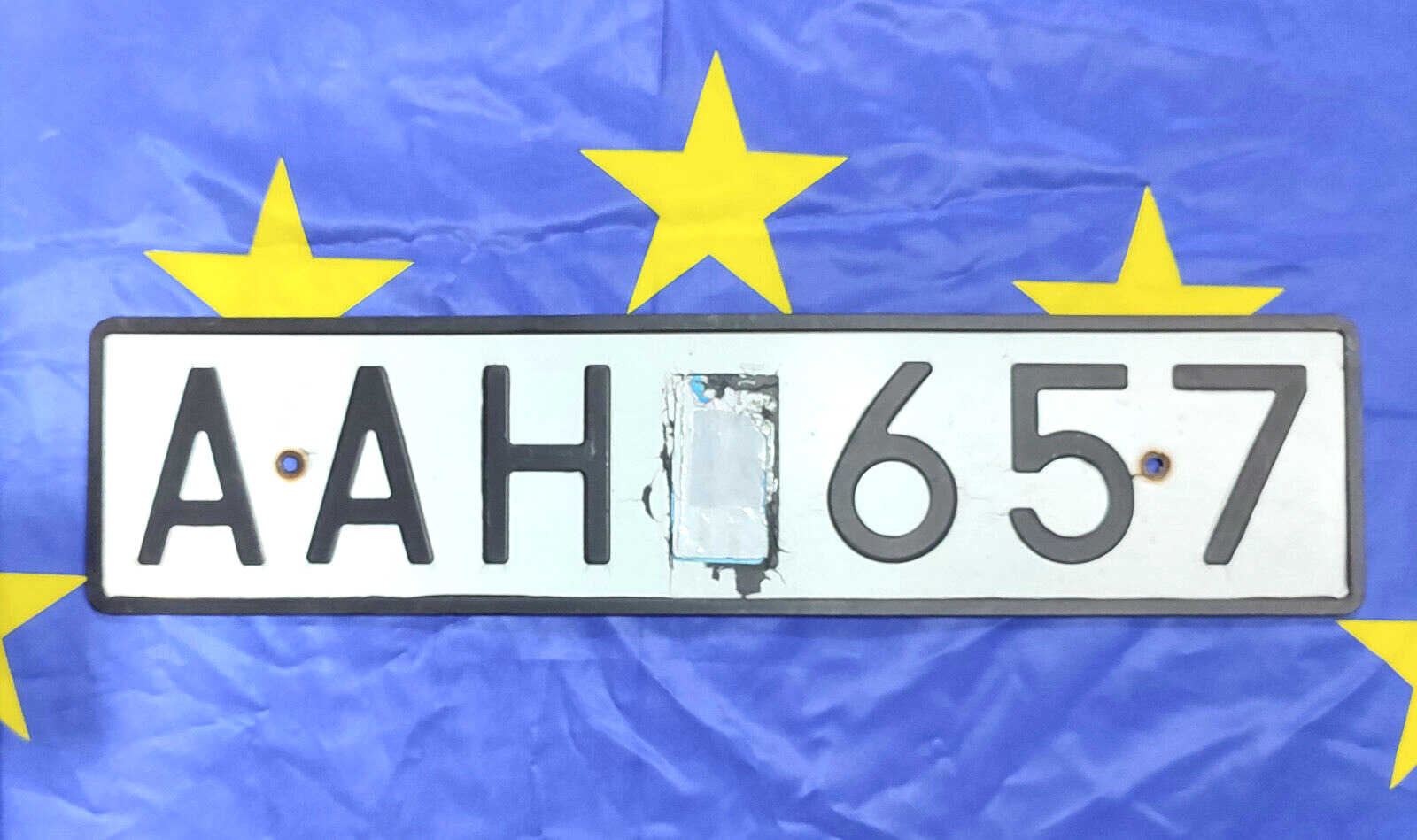 Sweden Swedish License Plate