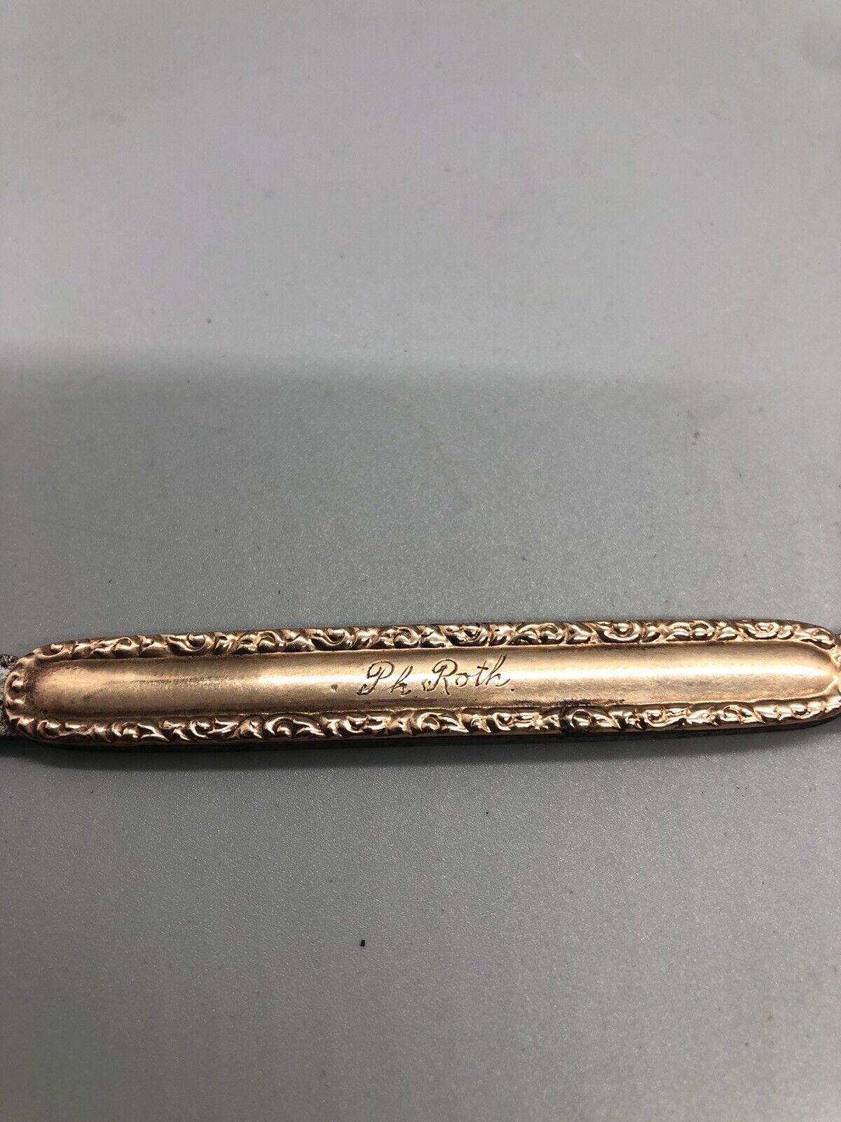 VTG Solid Gold 17g Pocket Knife