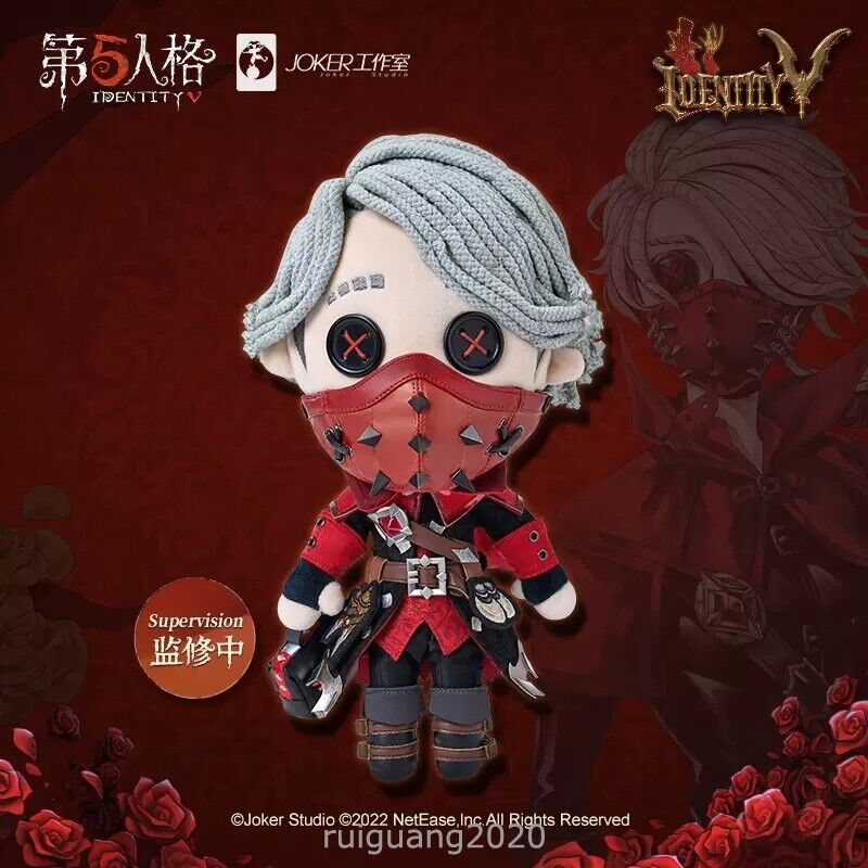 Game Identity V Aesop Carl Cosplay Change Suit Plush Doll Dress Up Plushie Toy 