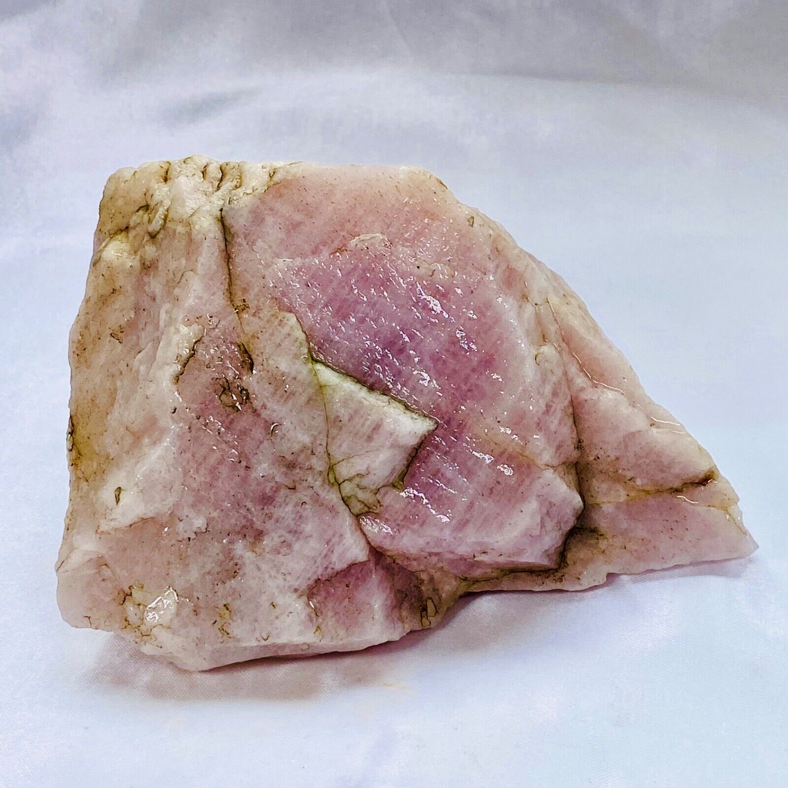 UV ACTIVE Kunzite Nigeria Purple Lilac Raw Natural Rough Crystal Mineral 2 Lbs