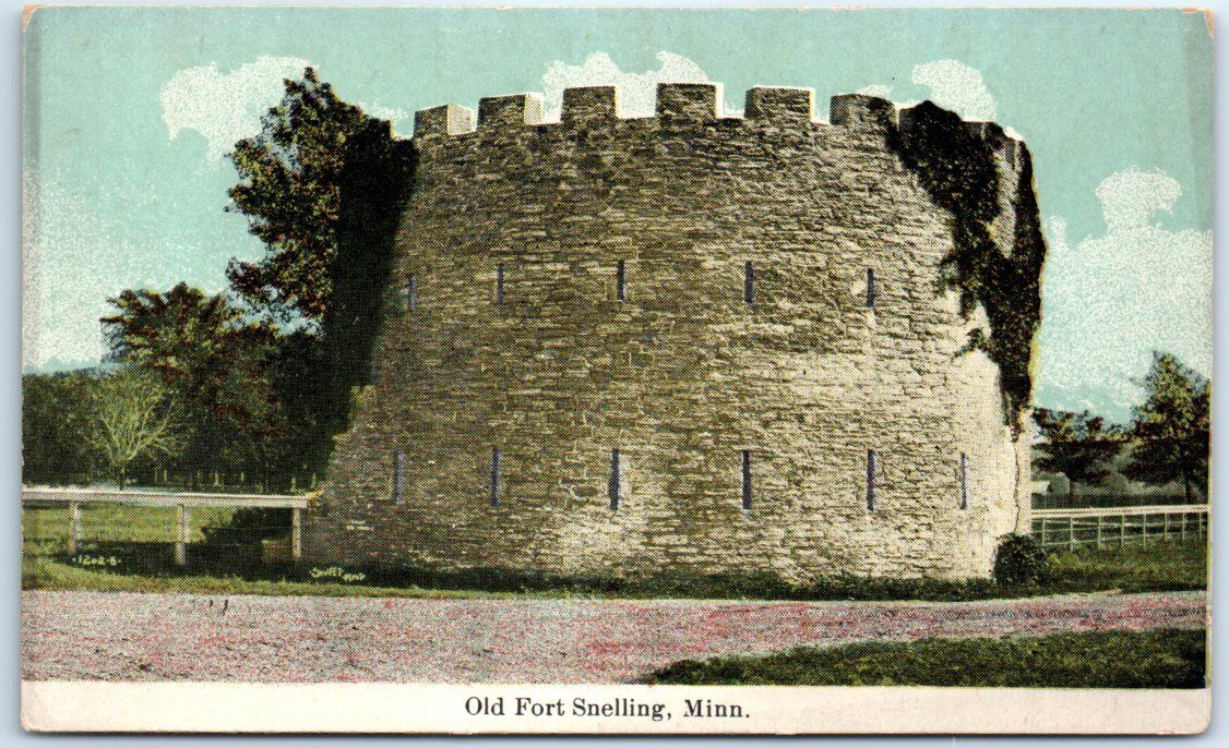 Postcard - Old Fort Snelling, Minnesota, USA