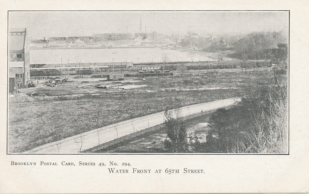 Brooklyn NY * Waterfront at 65th St.   ca. 1905   Series 49, No. 294