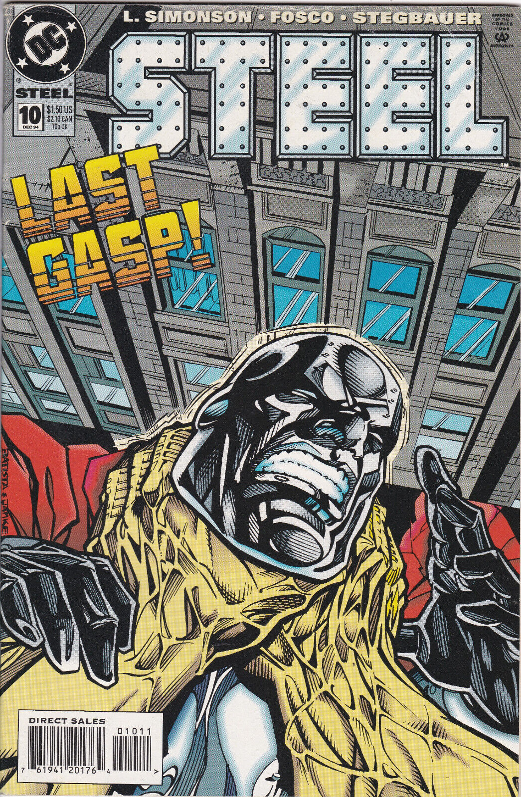 Steel #10 (1994-1998) DC Comics,High Grade