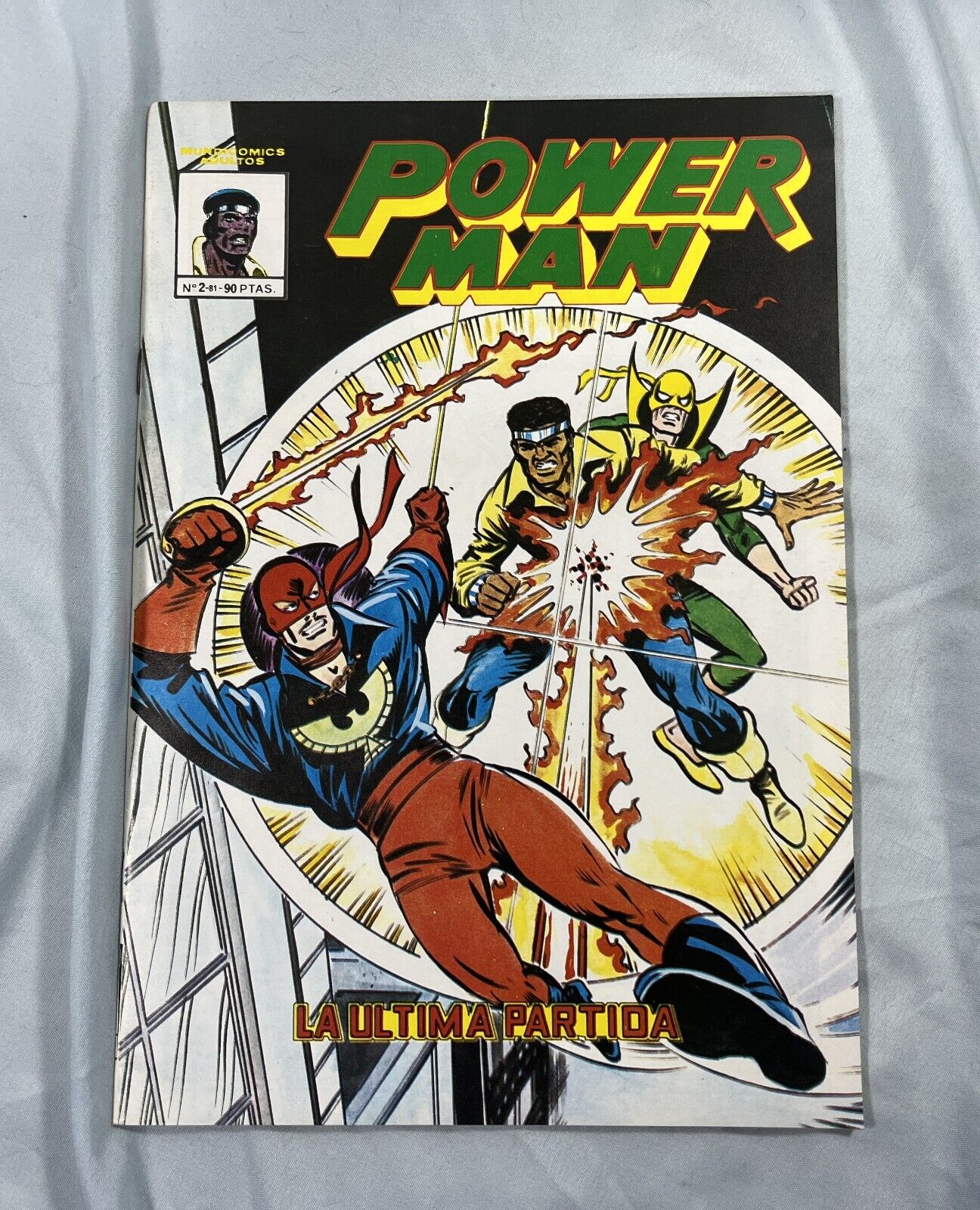 Power Man # 2 - La Ultima Partida - Spanish Edition Comic Book - 1981
