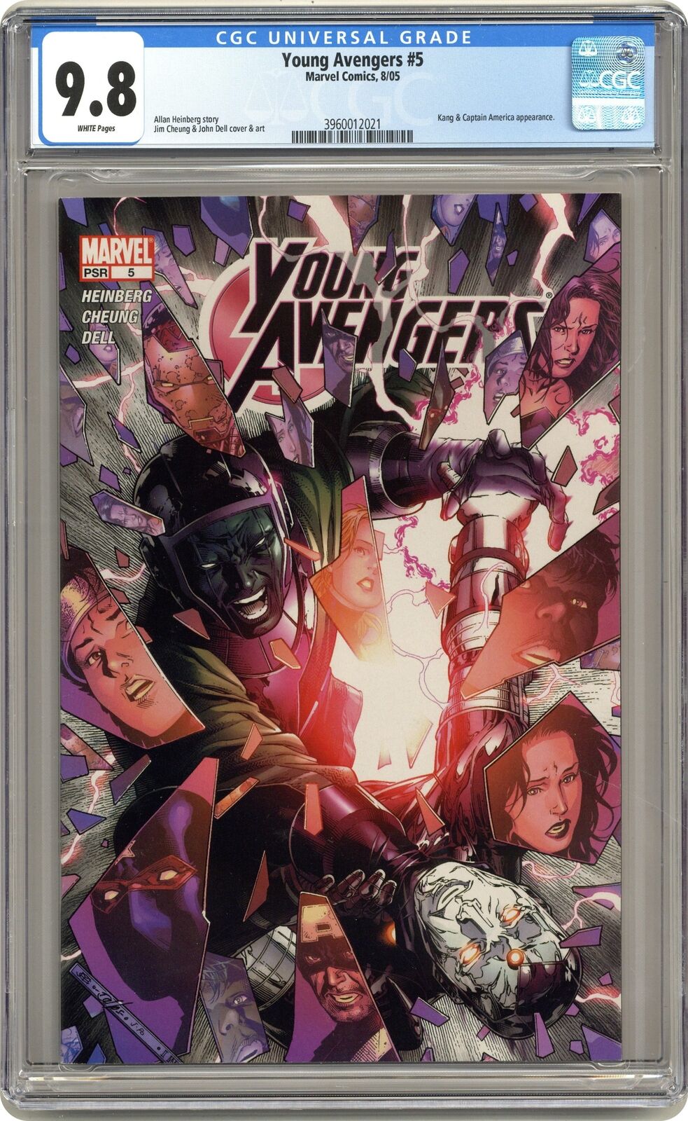 Young Avengers #5 CGC 9.8 2005 3960012021