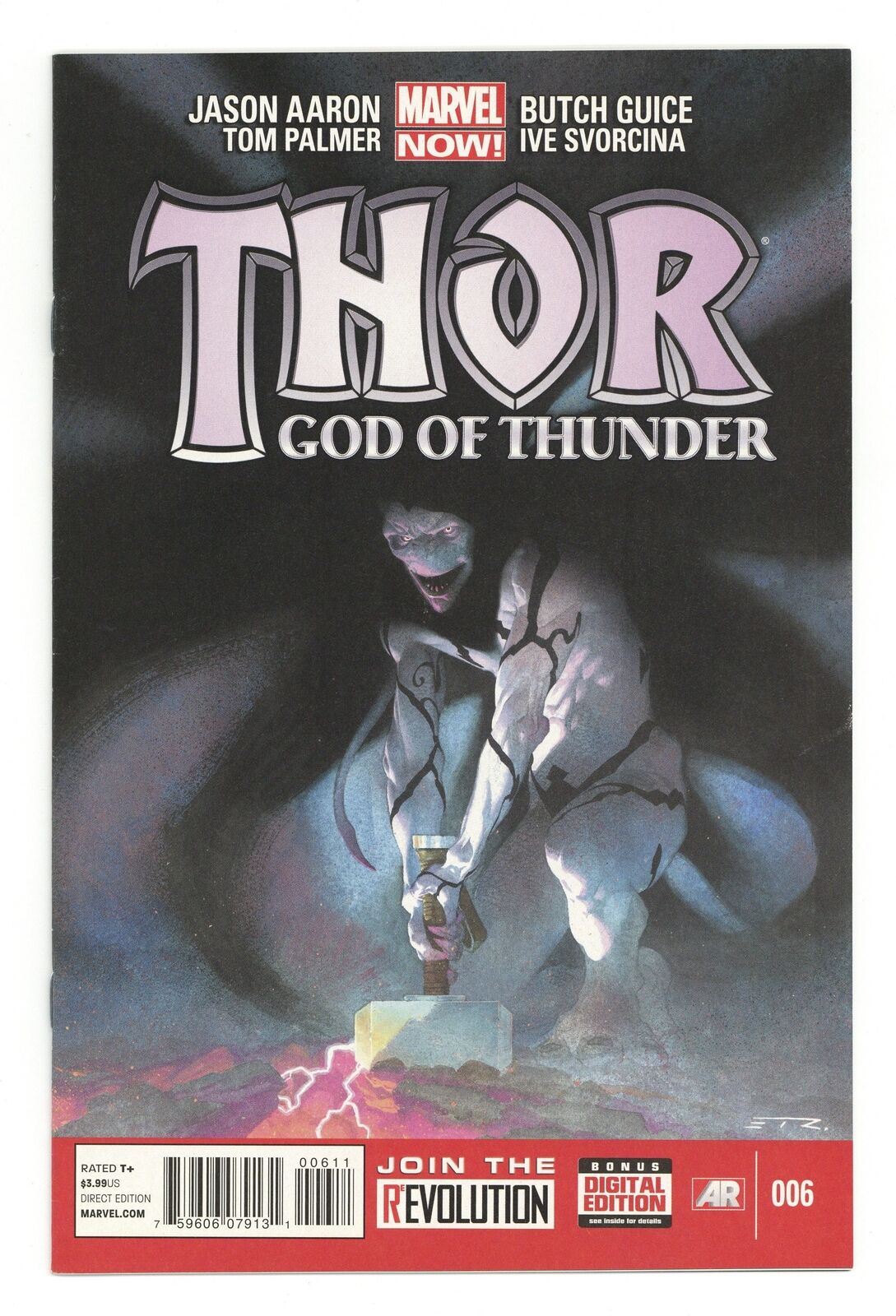 Thor God of Thunder #6 FN+ 6.5 2013 1st app. Knull
