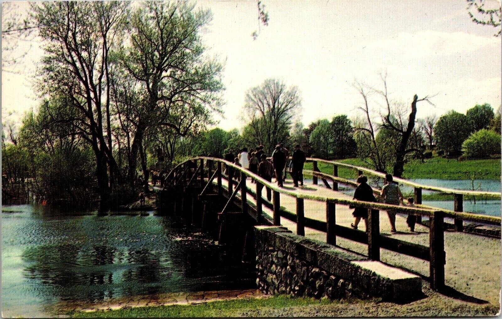 Minute Man National Historical Park Concord Massachusetts MA Bridge Postcard VTG