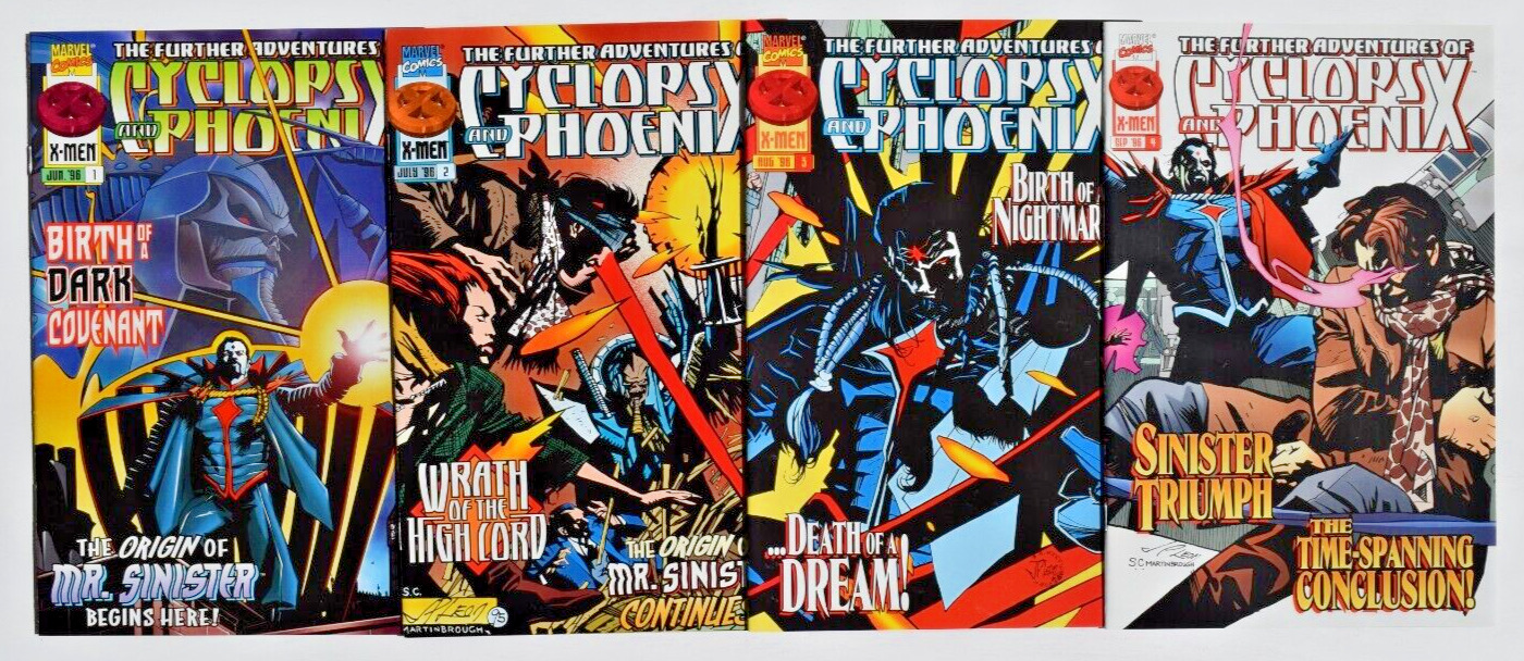 FURTHER ADVENTURES OF CYCLOPS AND PHOENIX (1994) 4 ISSUE COMPLETE SET #1-4