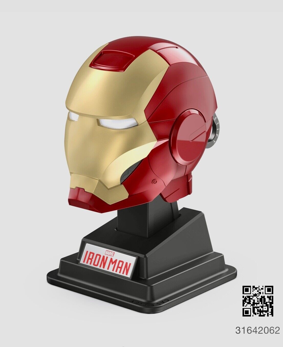 CASETiFY Limited Iron Man Helmet collectible AirPods Case with Stand & LED Eyes
