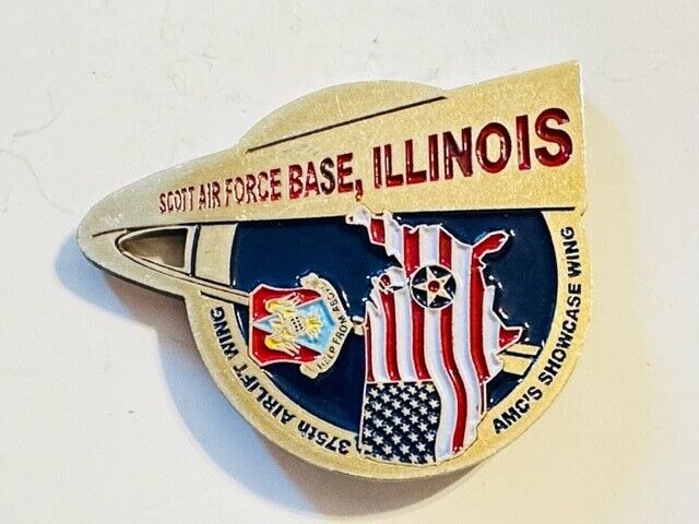 Challenge Coin - USAF - 375th Airlift Wing - Scott Air Force Base, IL