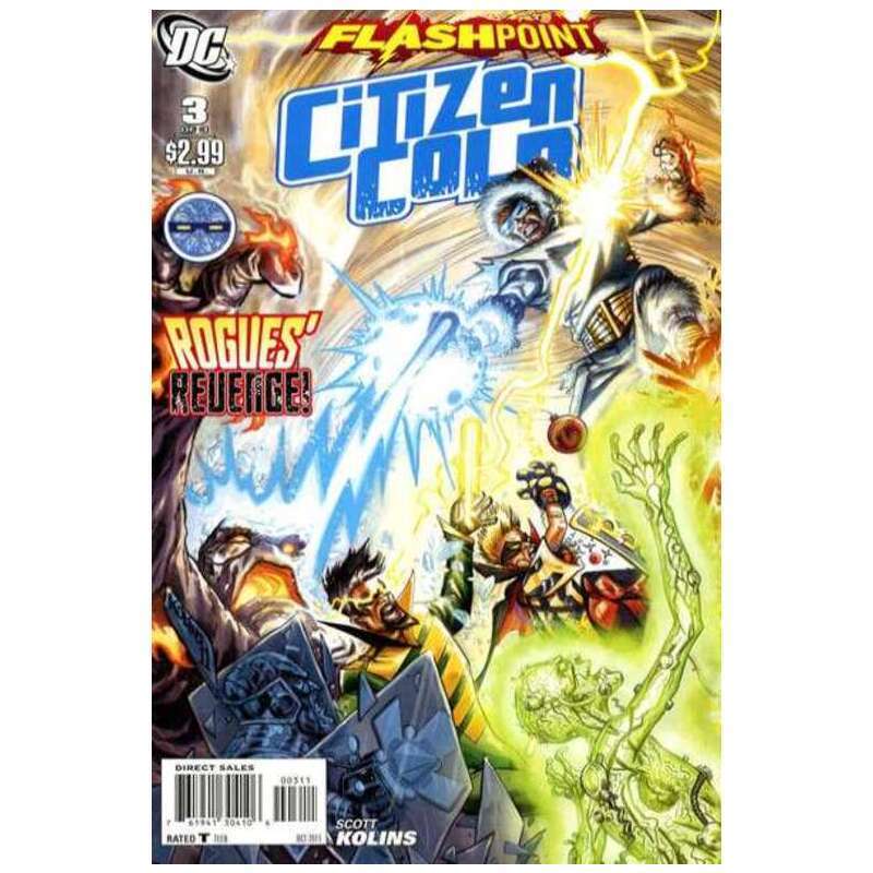 Flashpoint: Citizen Cold #3 in Near Mint + condition. DC comics [p\\