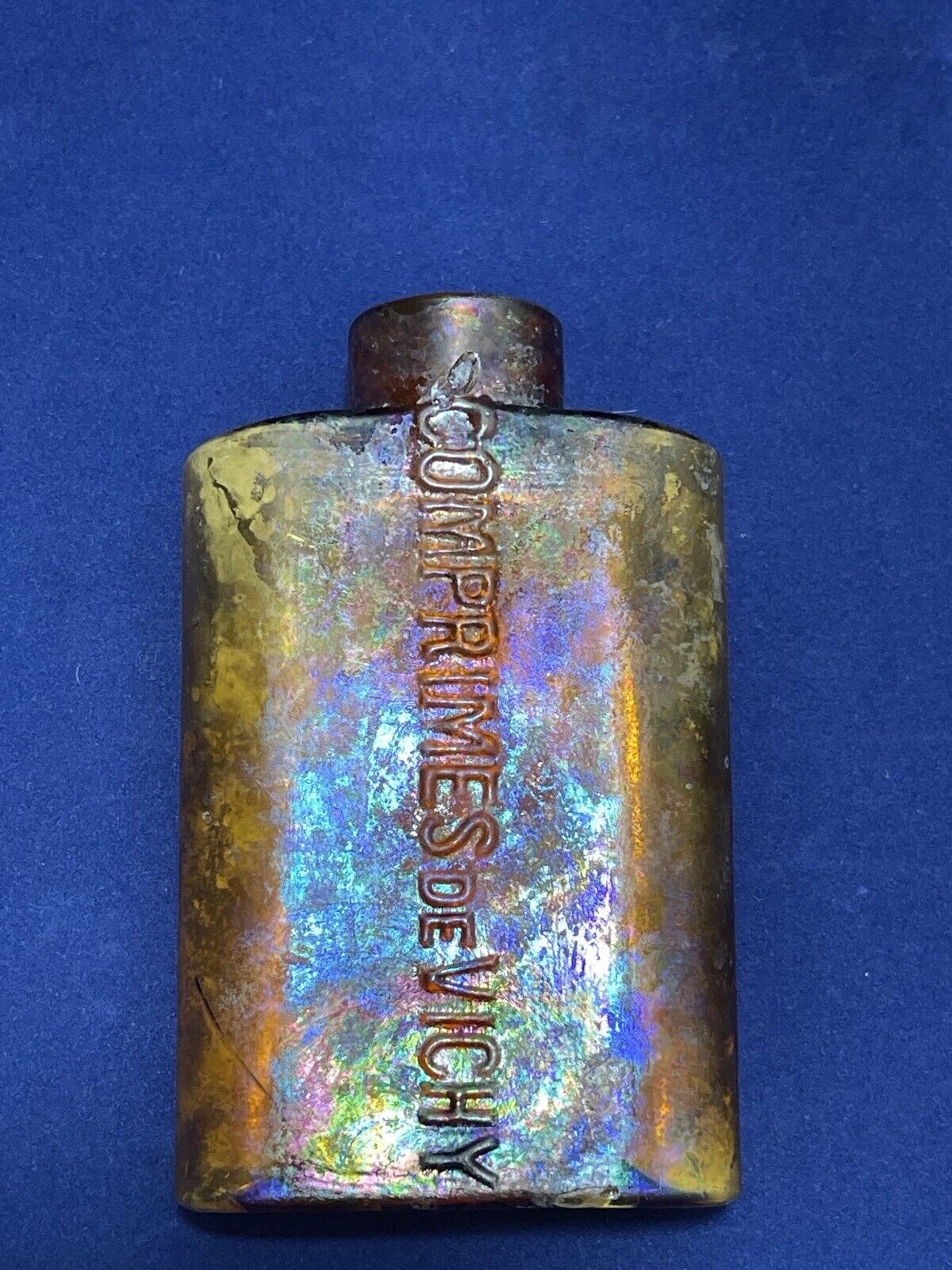 Antiquarian perfume sample bottles 1800's COMPRIMES de VICHY
