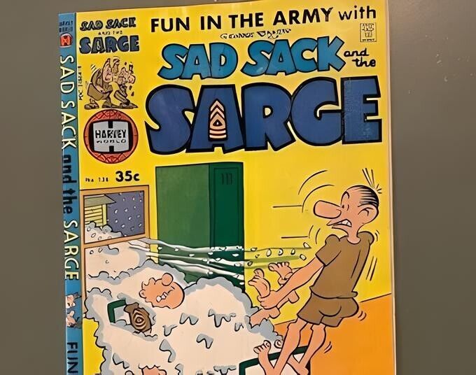 Sad Sack and the Sarge comic book, Apr 1979 No 136