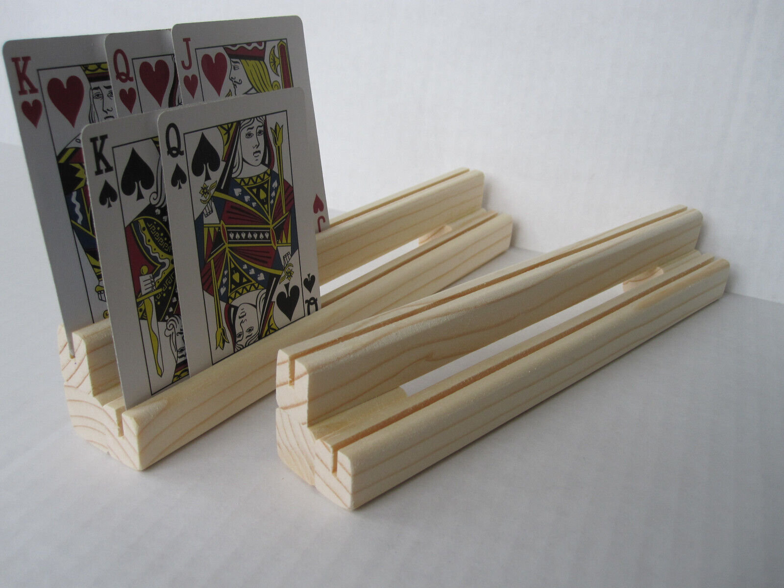 SET of TWO / Playing Card Holders
