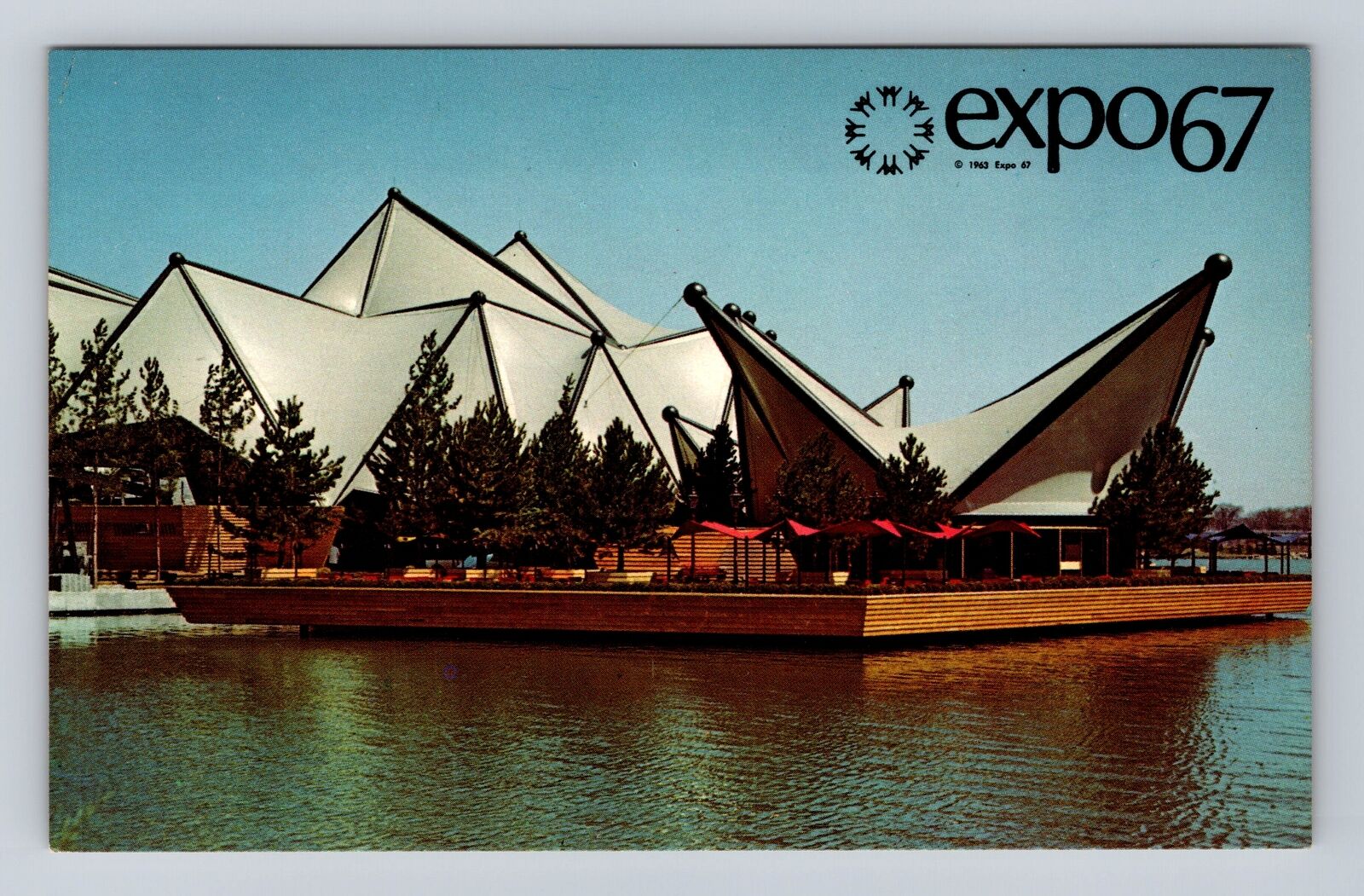 Montreal Quebec-Canada, Expo 67, Pavilion Province of Ontario, Vintage Postcard