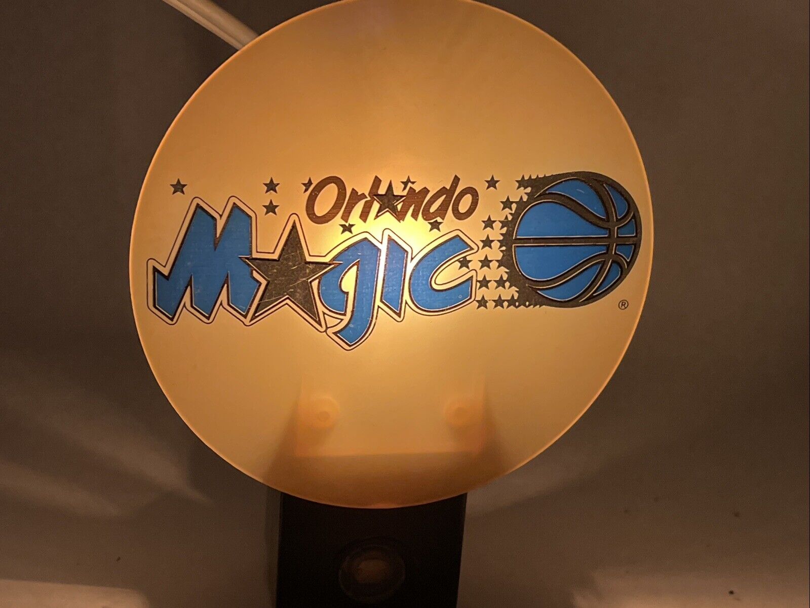 Vintage Orland Magic Basketball Nightlight Night Light Collectible