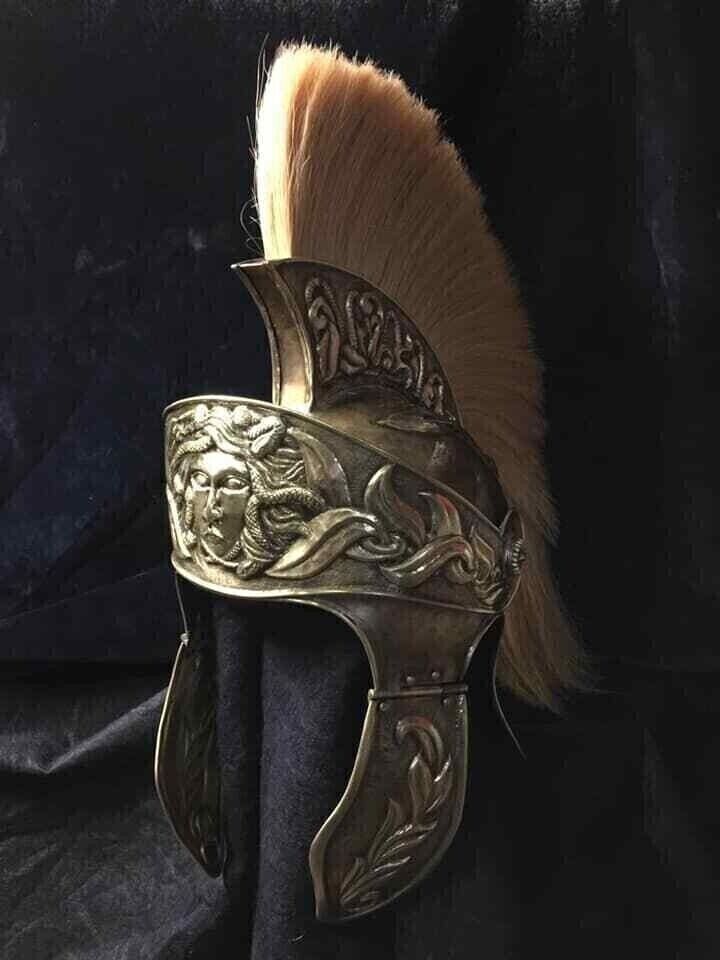 Authentic Replica 18 Guage Steel Medieval Cavalry Roman Helmet