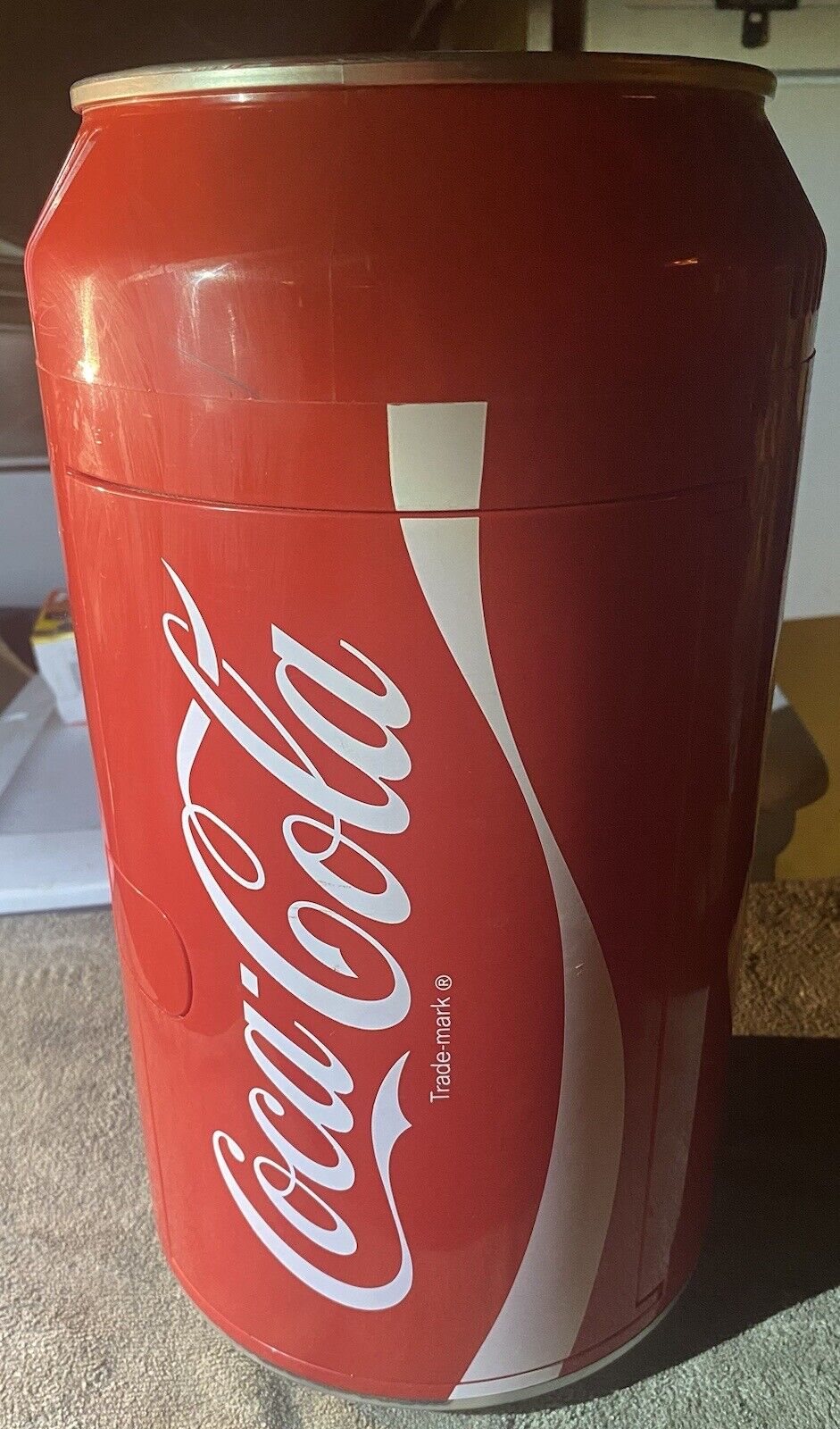 2016 Coca Cola Coke Can Koolatron 6 Pack Refrigerator Cooler 15”
