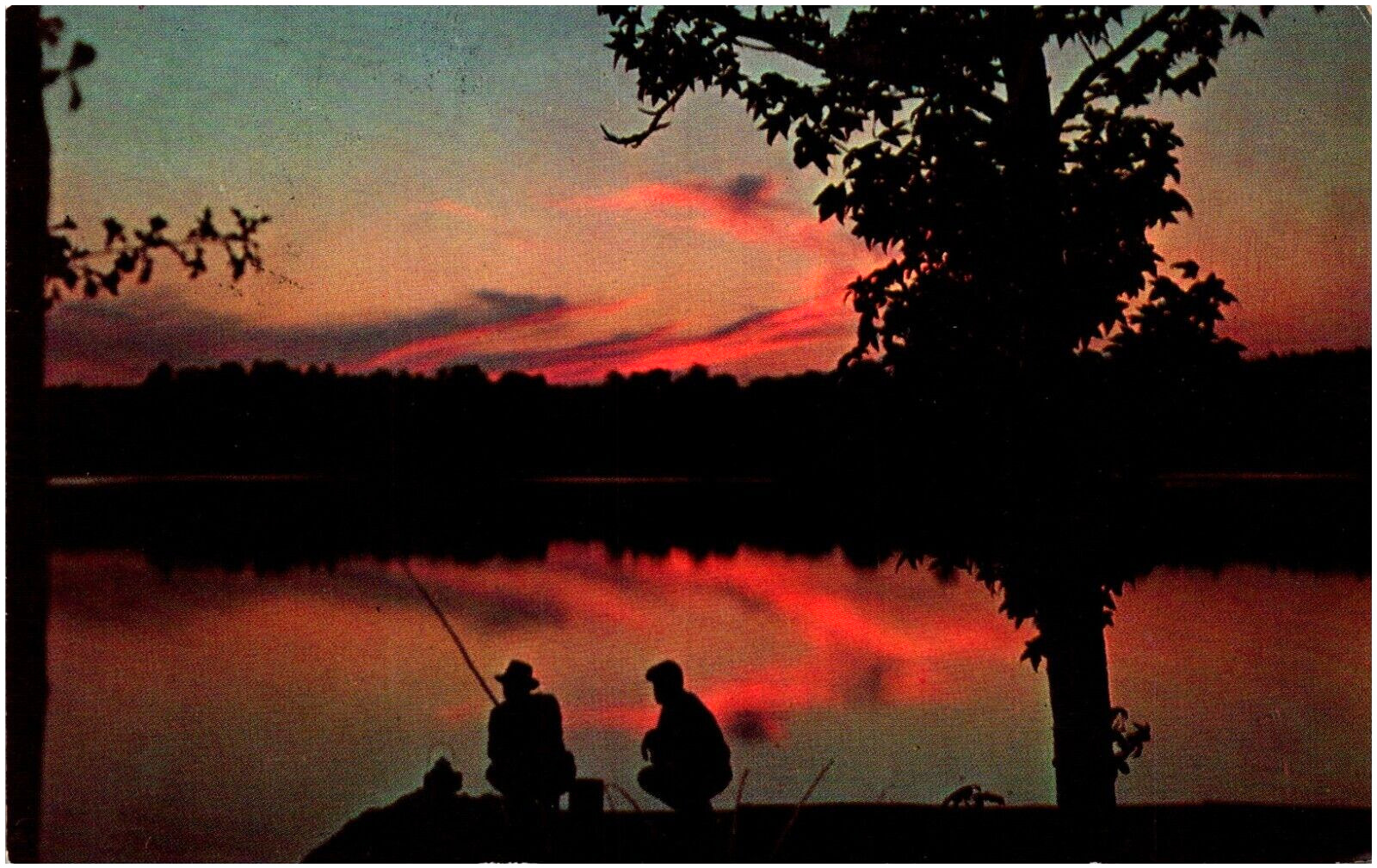End Of Perfect Day Greetings from Altamont New York NY 1950s Chrome Postcard