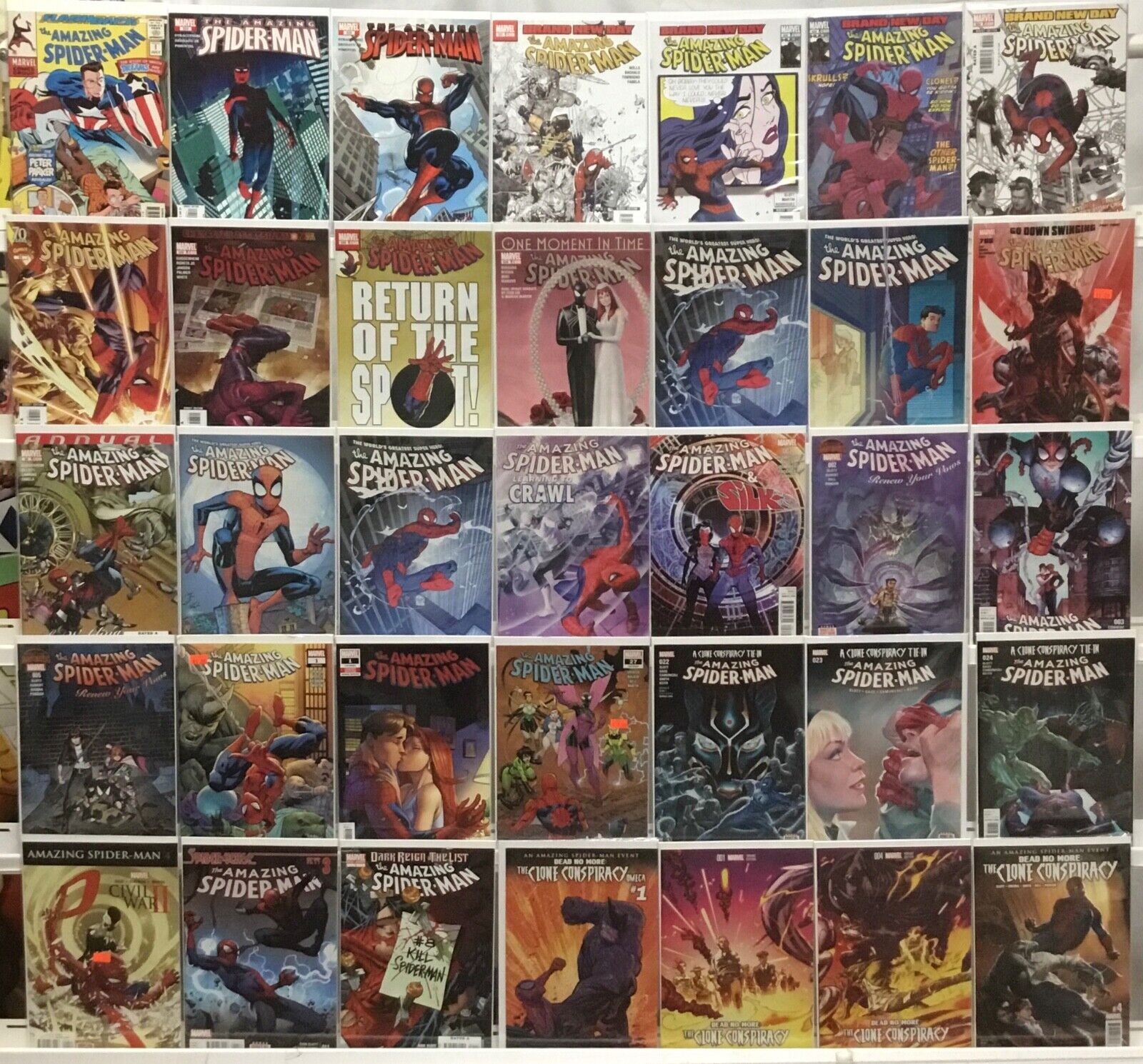 Marvel Comics - Amazing Spider-Man - Comic Book Lot of 35 Issues