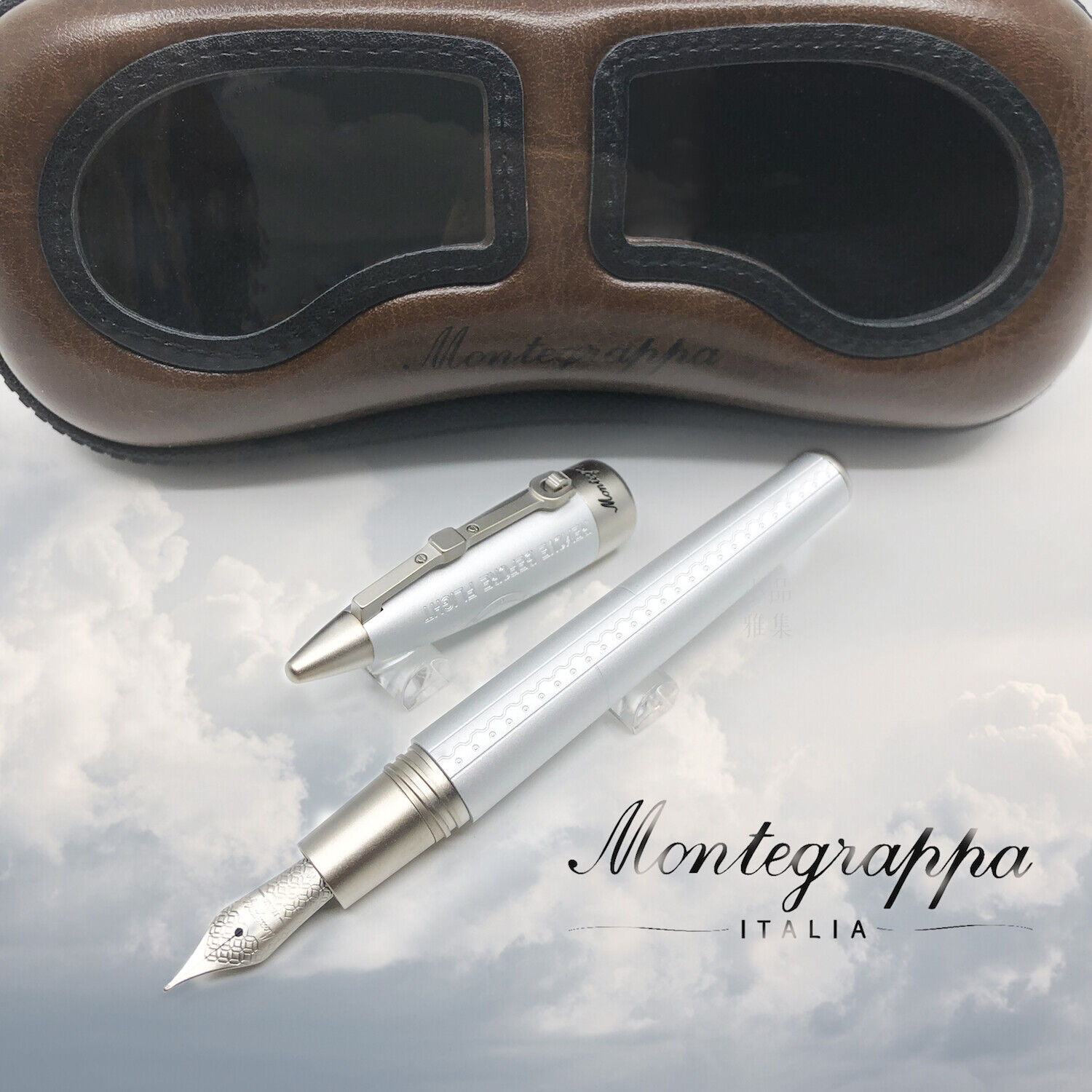 Montegrappa Aviator Pen White Fountain Pen