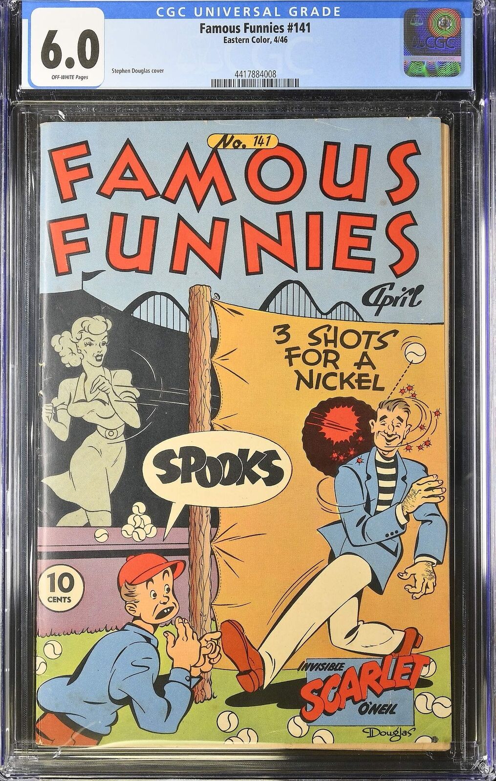 Famous Funnies #141 Famous Funnies (1946) 6.0 FN CGC Graded 1st Print Comic Book