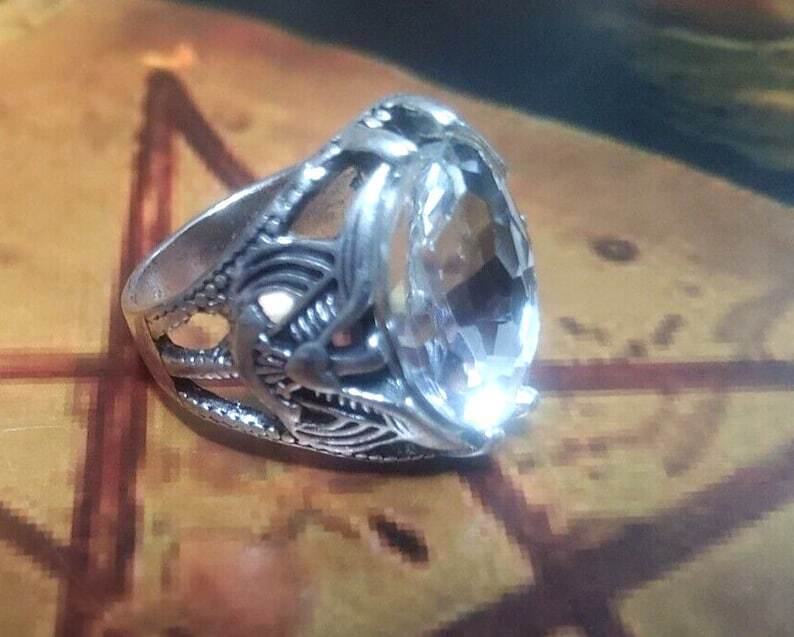 Debt Removal Build Wealth & luck White Light Magick Energy Ring Rare Proven