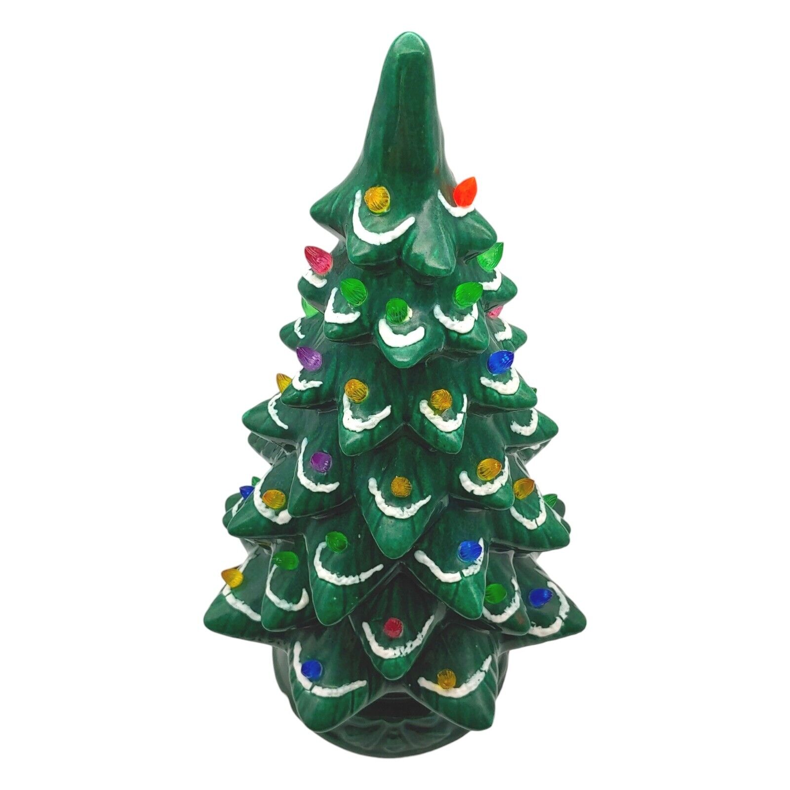Raymond Lamp Co Lighted Ceramic Christmas Tree, 16\